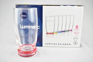 VERRE EAU 6 pièces CORTINA RAINBOW